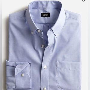 NWT Slim Bowery wrinkle-free stretch cotton shirt